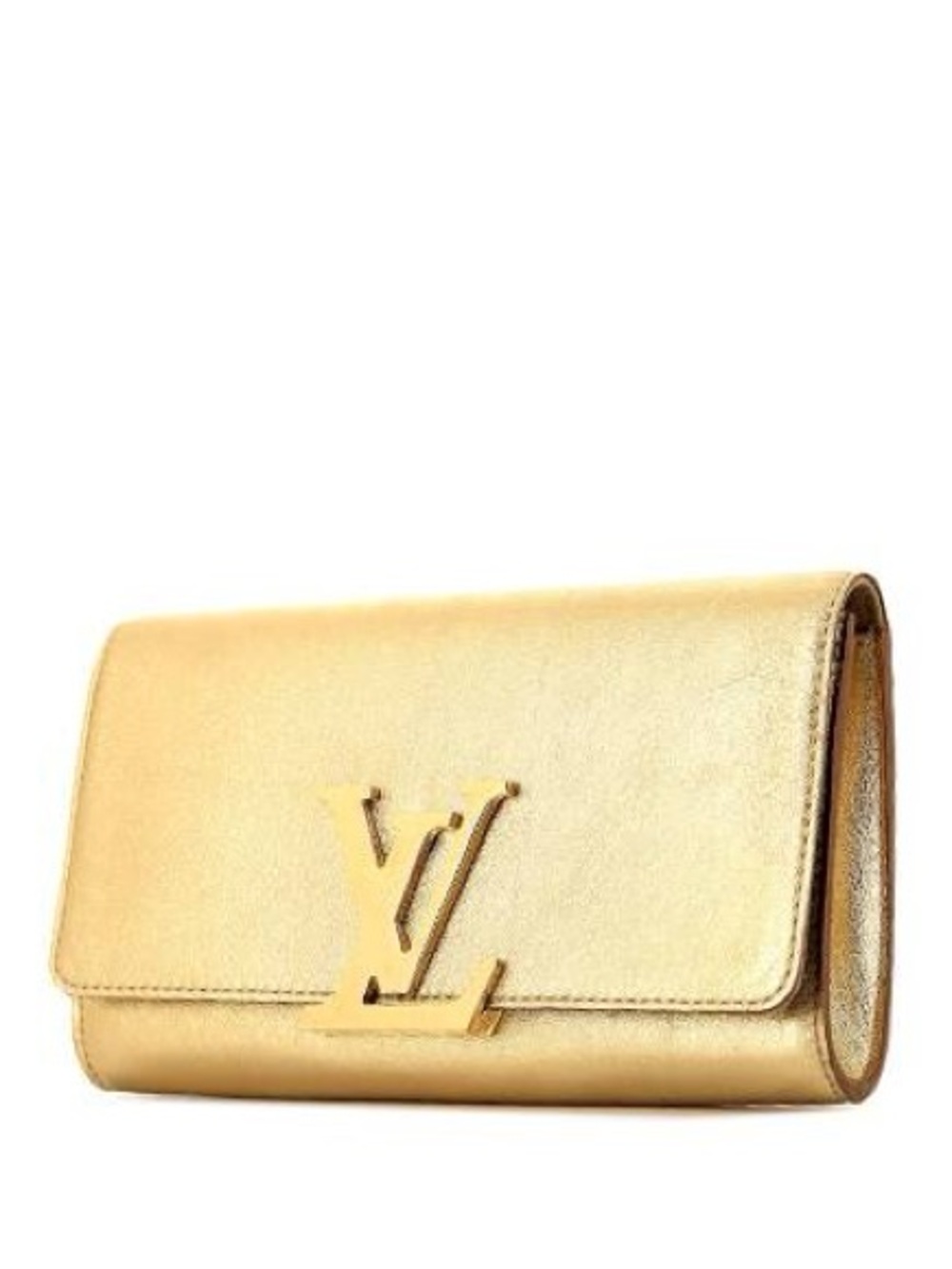 Louis Vuitton Louise Gold Clutch